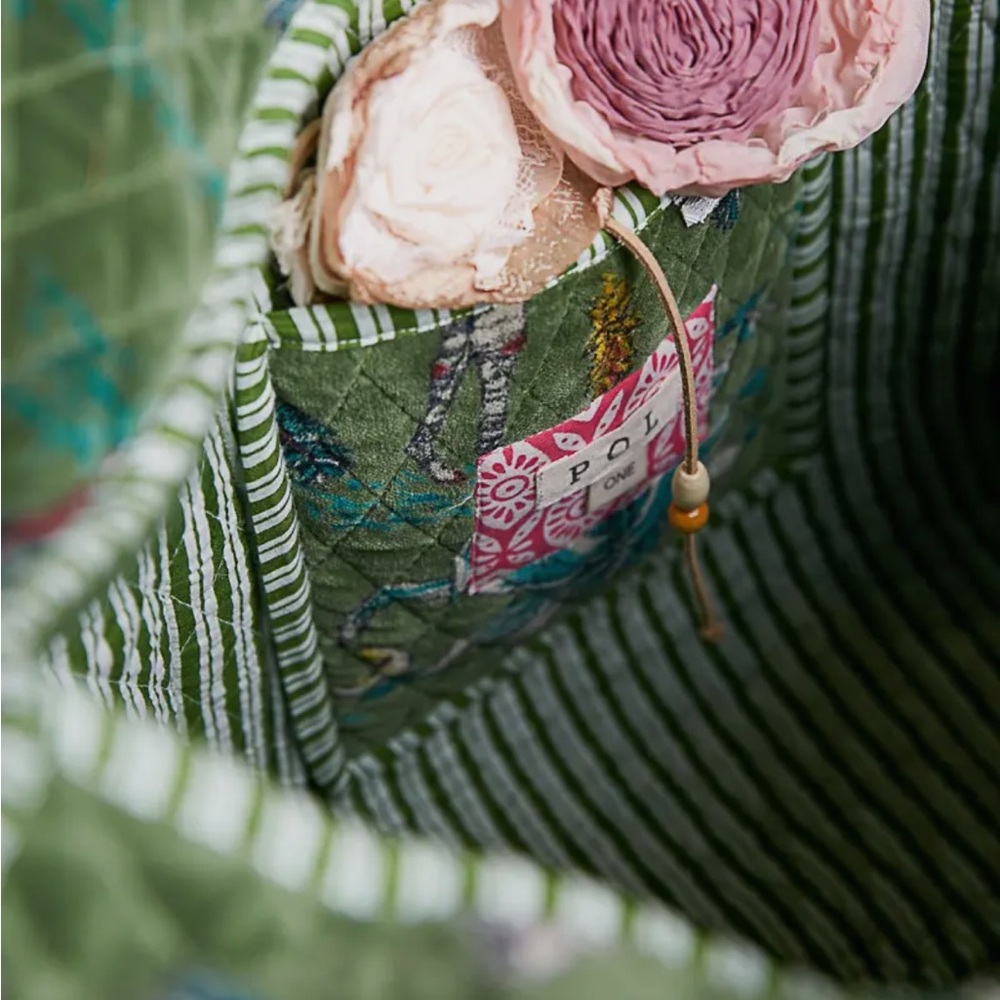 Floral Patterned Tote Bag - Picture 4 of 5
